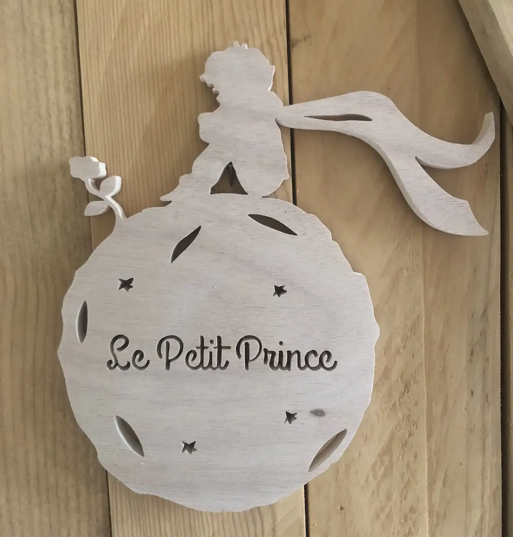 Le célèbre Petit Prince - en bois de hêtre 