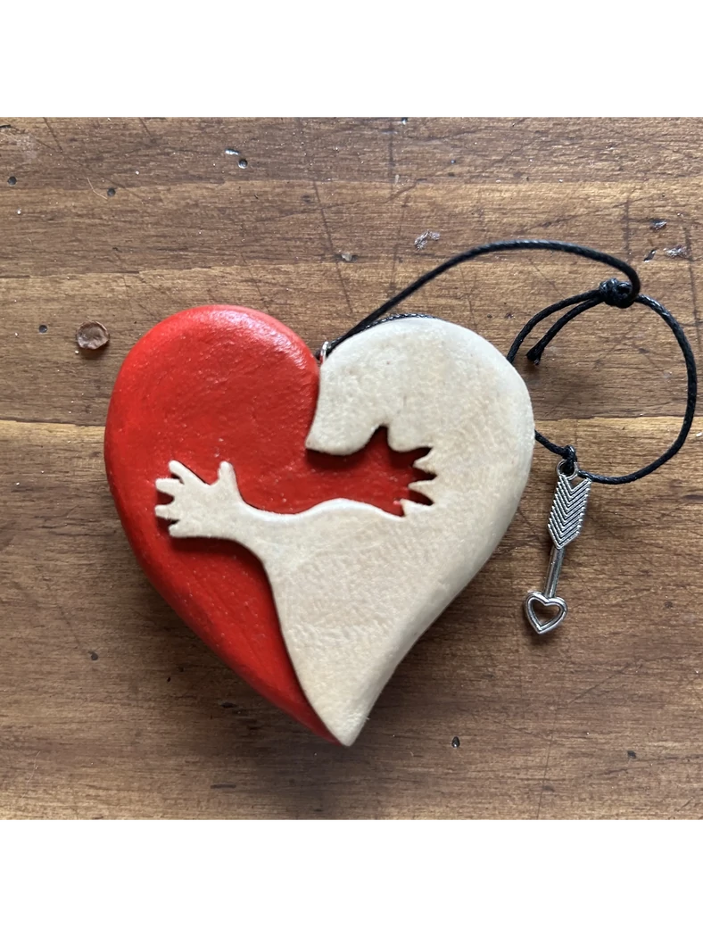 Coeur câlin - 6 cms - 12 €