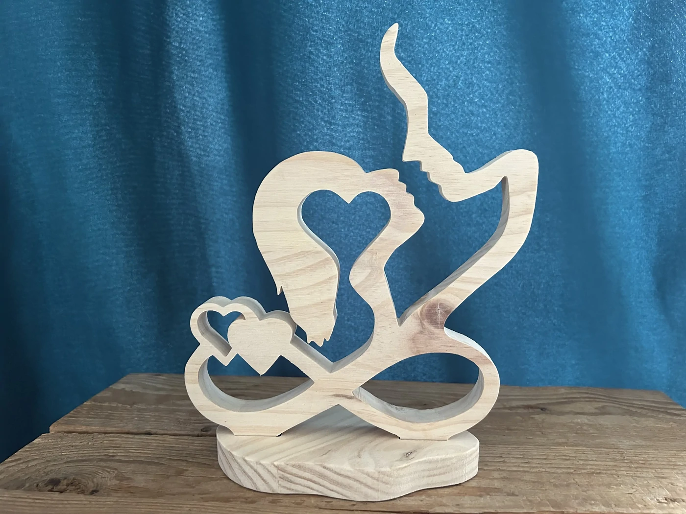 Amour infini - à poser - 24x20 cm - 25€