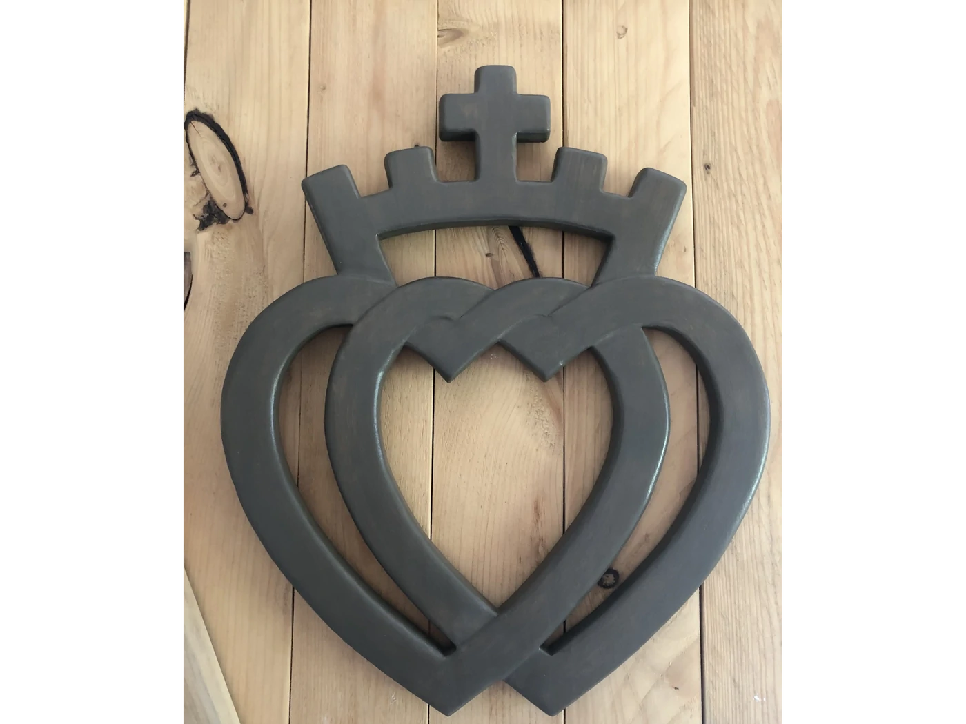 L’emblème du coeur vendéen - finition teintée 